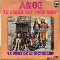 [Pochette de Le soleil est trop vert (ANGE)]