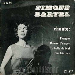 [Pochette de L’amour (Simone BARTEL)]