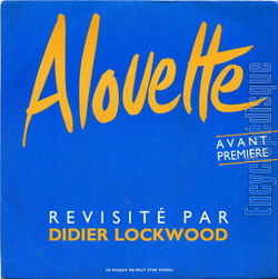 [Pochette de Alouette (Didier LOCKWOOD)]