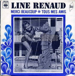 [Pochette de Merci beaucoup (Line RENAUD)]