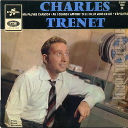 [Pochette de Ma pauvre chanson (Charles TRENET)]