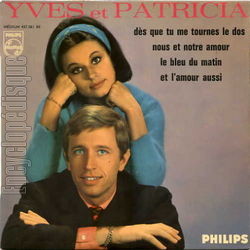 [Pochette de Ds que tu me tournes le dos (YVES ET PATRICIA)]