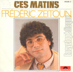 [Pochette de Ces matins (Frdric ZEITOUN)]