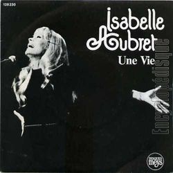 [Pochette de Une vie (Isabelle AUBRET)]