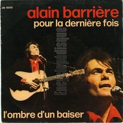 [Pochette de Pour la dernire fois (Alain BARRIRE)]