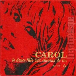 [Pochette de La douce fille aux cheveux de lin (CAROL)]