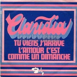 [Pochette de Tu viens, j’arrive (CLAUDIA et Charles LEVEL)]