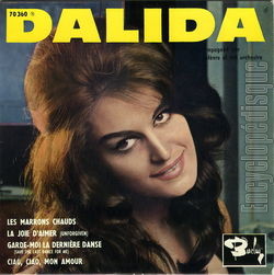 [Pochette de Les marrons chauds (DALIDA)]