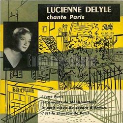 [Pochette de Chante Paris (Lucienne DELYLE)]