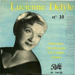 [Pochette de Piano, piano - N10 (Lucienne DELYLE)]