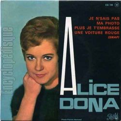 [Pochette de Je n’sais pas (Alice DONA)]