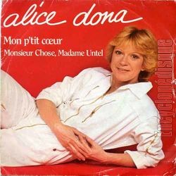 [Pochette de Mon p’tit cœur (Alice DONA)]