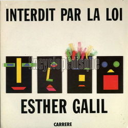 [Pochette de Interdit par la loi (Esther GALIL)]