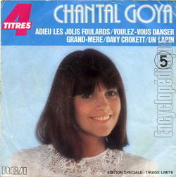 [Pochette de Adieu les jolis foulards (Chantal GOYA)]