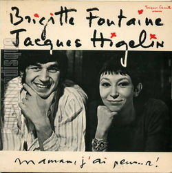 [Pochette de Maman j’ai peur..r ! (Brigitte FONTAINE et Jacques HIGELIN)]