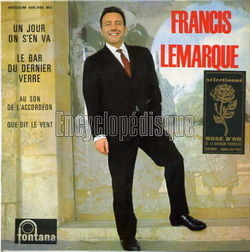 [Pochette de Un jour, on s’en va (Francis LEMARQUE)]