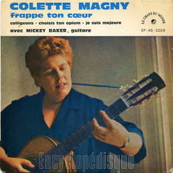 [Pochette de Frappe ton cœur (Colette MAGNY)]