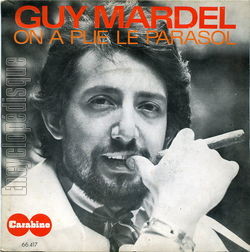 [Pochette de On a pli le parasol (Guy MARDEL)]