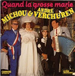 [Pochette de Quand la grosse Marie (MICHOU et Andr VERCHUREN)]