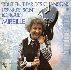 [Pochette de Tout finit par des chansons (MIREILLE)]