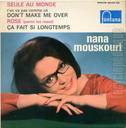 [Pochette de Seule au monde (Nana MOUSKOURI)]