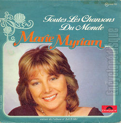 [Pochette de Toutes les chansons du monde (Marie MYRIAM)]