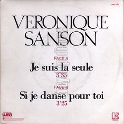 [Pochette de je suis la seule (Vronique SANSON)]