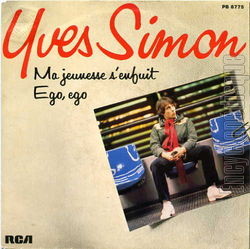 [Pochette de Ma jeunesse s’enfuit (Yves SIMON)]