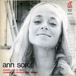 [Pochette de Quand j’ai si mal (Ann SOREL)]