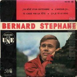 [Pochette de J’ai rv d’un septembre (Bernard STPHANE)]