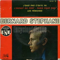 [Pochette de J’sais pas c’qu’il y a (Bernard STPHANE)]