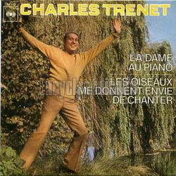 [Pochette de La dame au piano (Charles TRENET)]