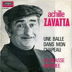 [Pochette de Une balle dans mon chapeau (Achille ZAVATTA)]