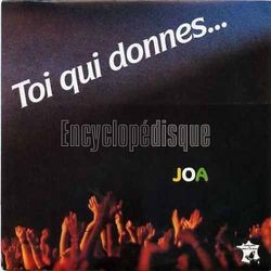 [Pochette de Toi qui donnes… (JOA)]