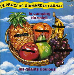 [Pochette de Le camping du soleil (Le PROCD GUIMARD DELAUNAY (PGD))]