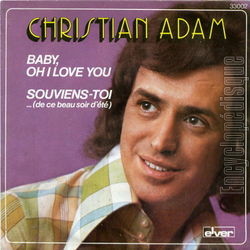 [Pochette de Baby, oh I love you (Christian ADAM)]