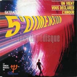 [Pochette de On vient vous dclarer l’amour (5ME DIMENSION (2))]