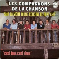 [Pochette de Sur la mort d’une cousine de sept ans (Les COMPAGNONS DE LA CHANSON)]