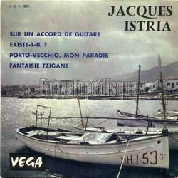 [Pochette de Sur un accord de guitare (Jacques ISTRIA)]