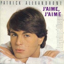 [Pochette de J’aime, j’aime (Patrick ALEXANDRONI)]