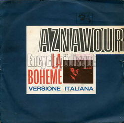 [Pochette de La bohme (version italienne) (Charles AZNAVOUR)]