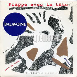 [Pochette de Frappe avec ta tte (Daniel BALAVOINE)]