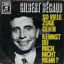 [Pochette de So viele Zge geh’n (Gilbert BCAUD)]