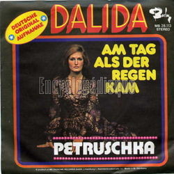 [Pochette de Am Tag als der Regen kam (DALIDA)]