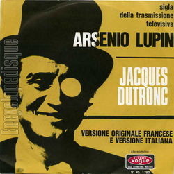 [Pochette de Arsenio Lupin (version italienne) (Jacques DUTRONC)]