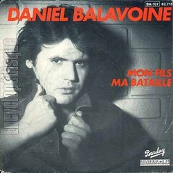 [Pochette de Mon fils ma bataille (Daniel BALAVOINE)]