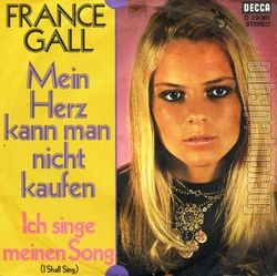 [Pochette de Mein Herz kann man nicht kaufen (France GALL)]