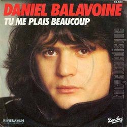 [Pochette de Tu me plais beaucoup (Daniel BALAVOINE)]