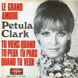 [Pochette de Le grand amour (Petula CLARK)]