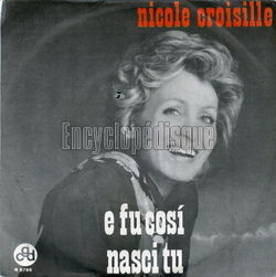 [Pochette de E fu cosi (Nicole CROISILLE)]